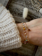 Armband "Rainbow Joy Gold"