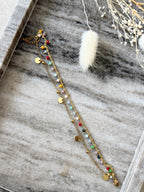 Armband "Rainbow Joy Gold"