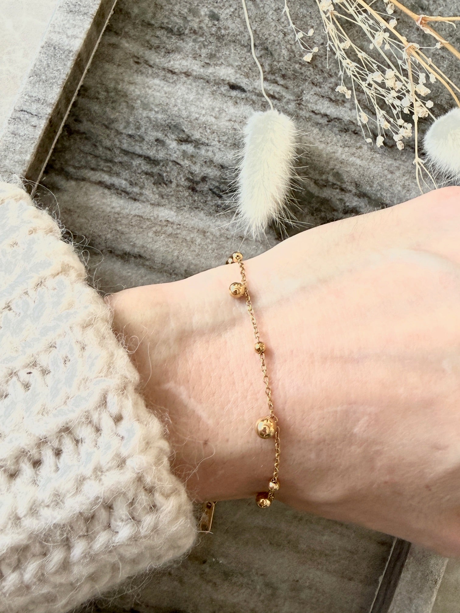 Armband "Pure Sphere Gold"