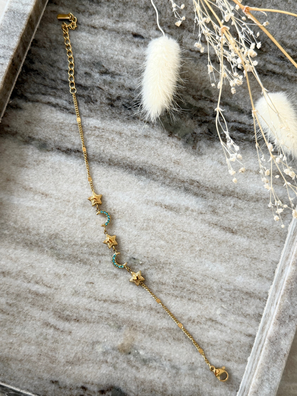 Armband "Starlit Crescent"