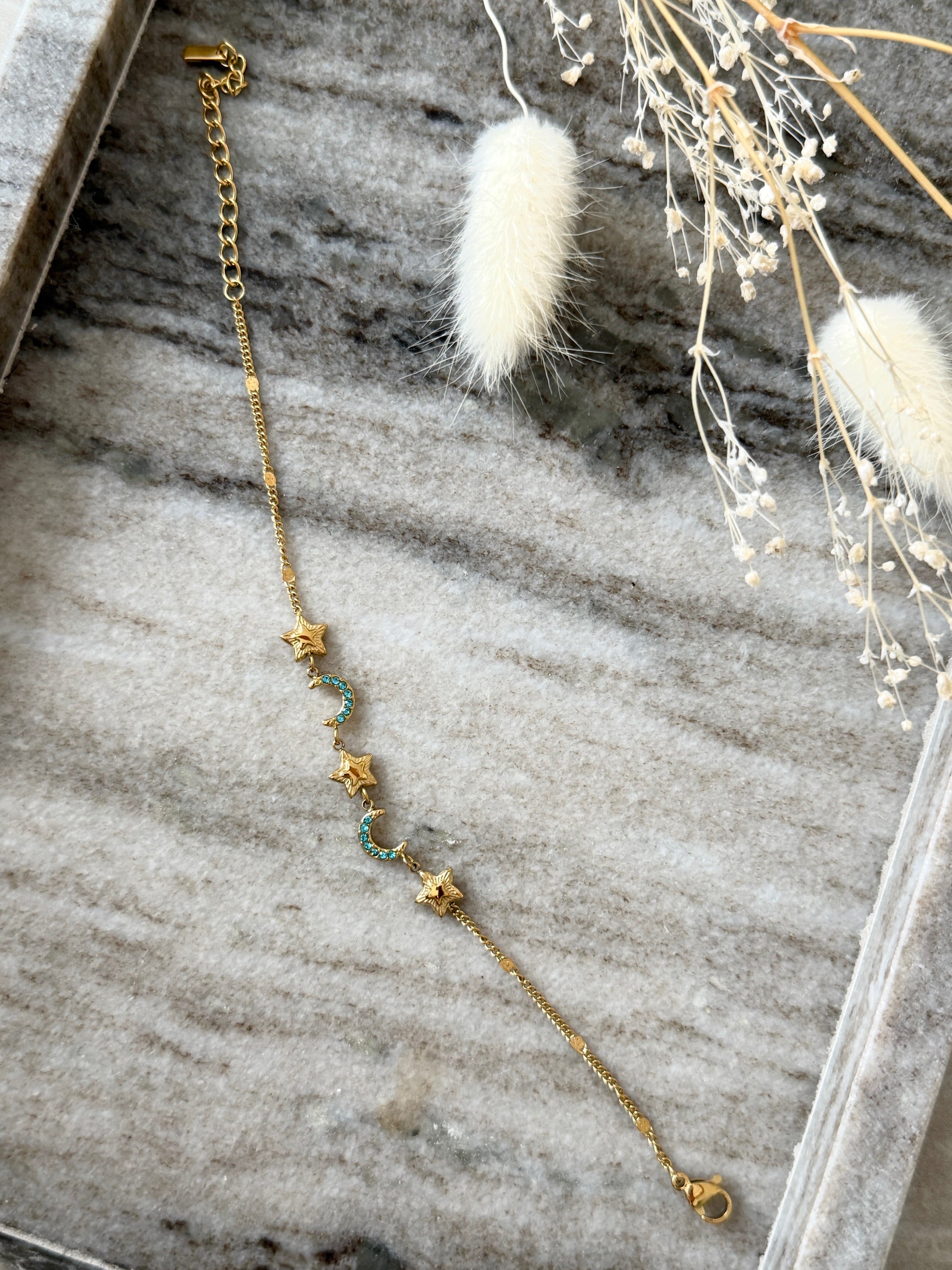 Armband "Starlit Crescent"