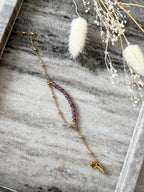 Armband "Berry Glow"