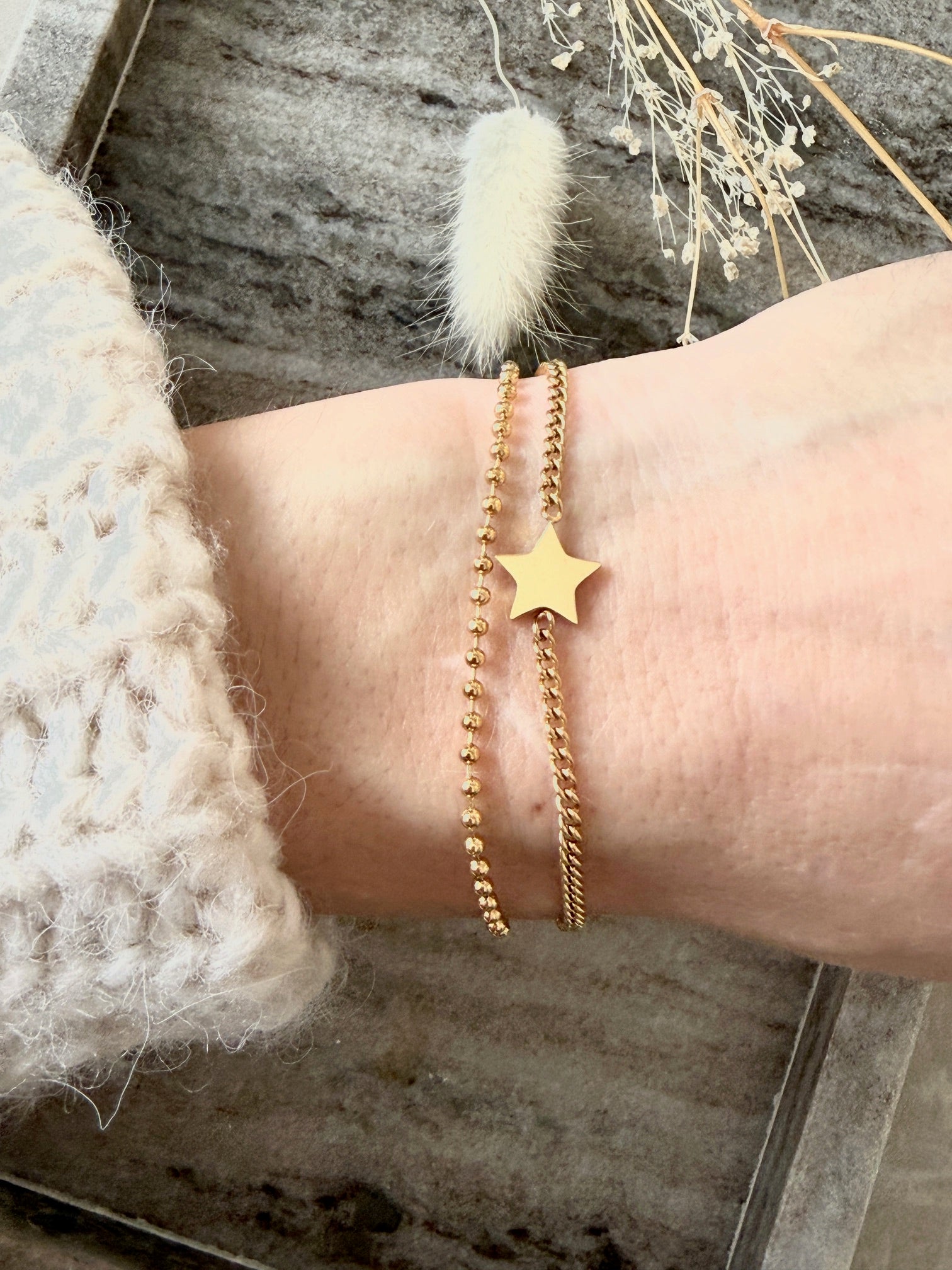 Armband "Double Starline"