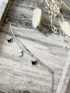 Armband "Black Butterfly Flow"