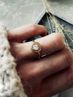 Ring "Heart Glow Gold"