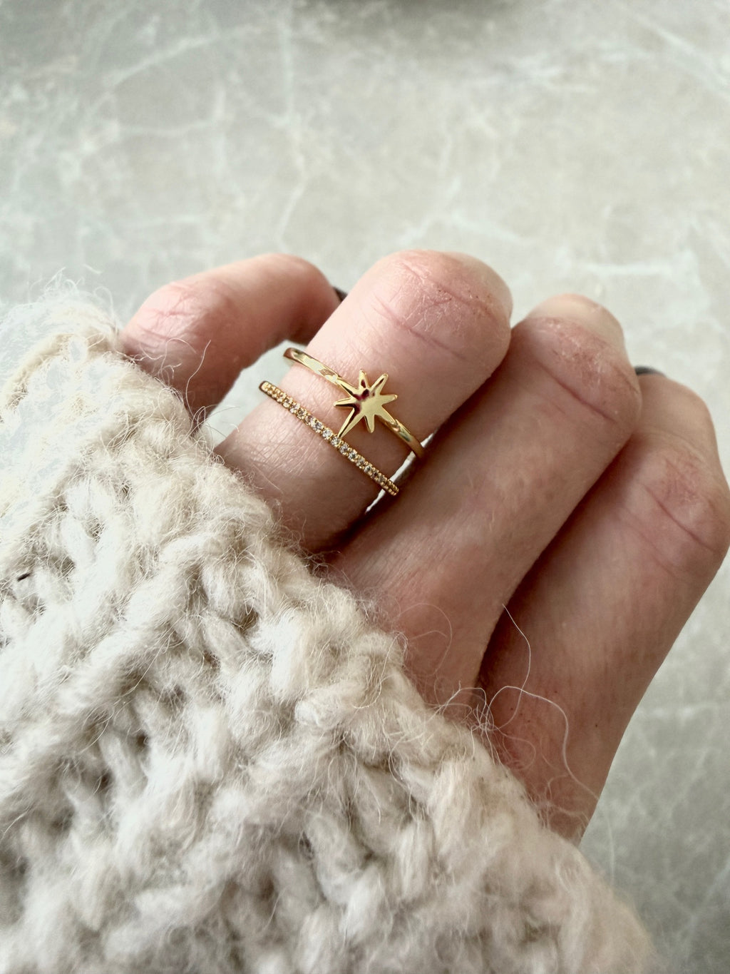 Ring "Star Path Gold"