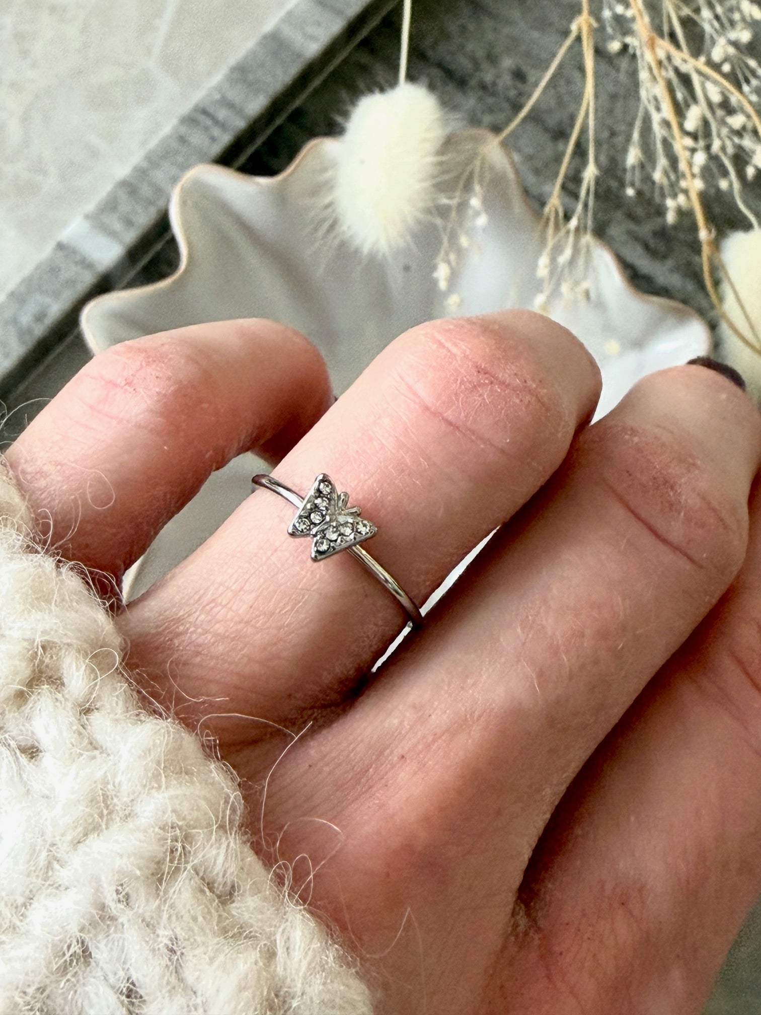 Ring "Butterfly Crystal"