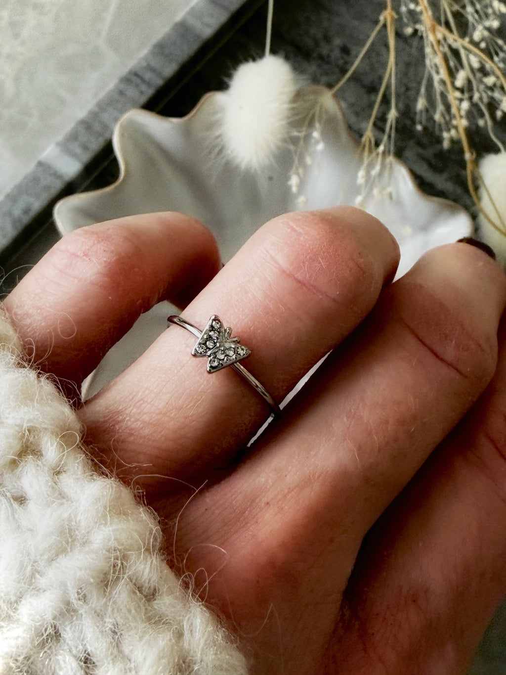 Ring "Butterfly Crystal"