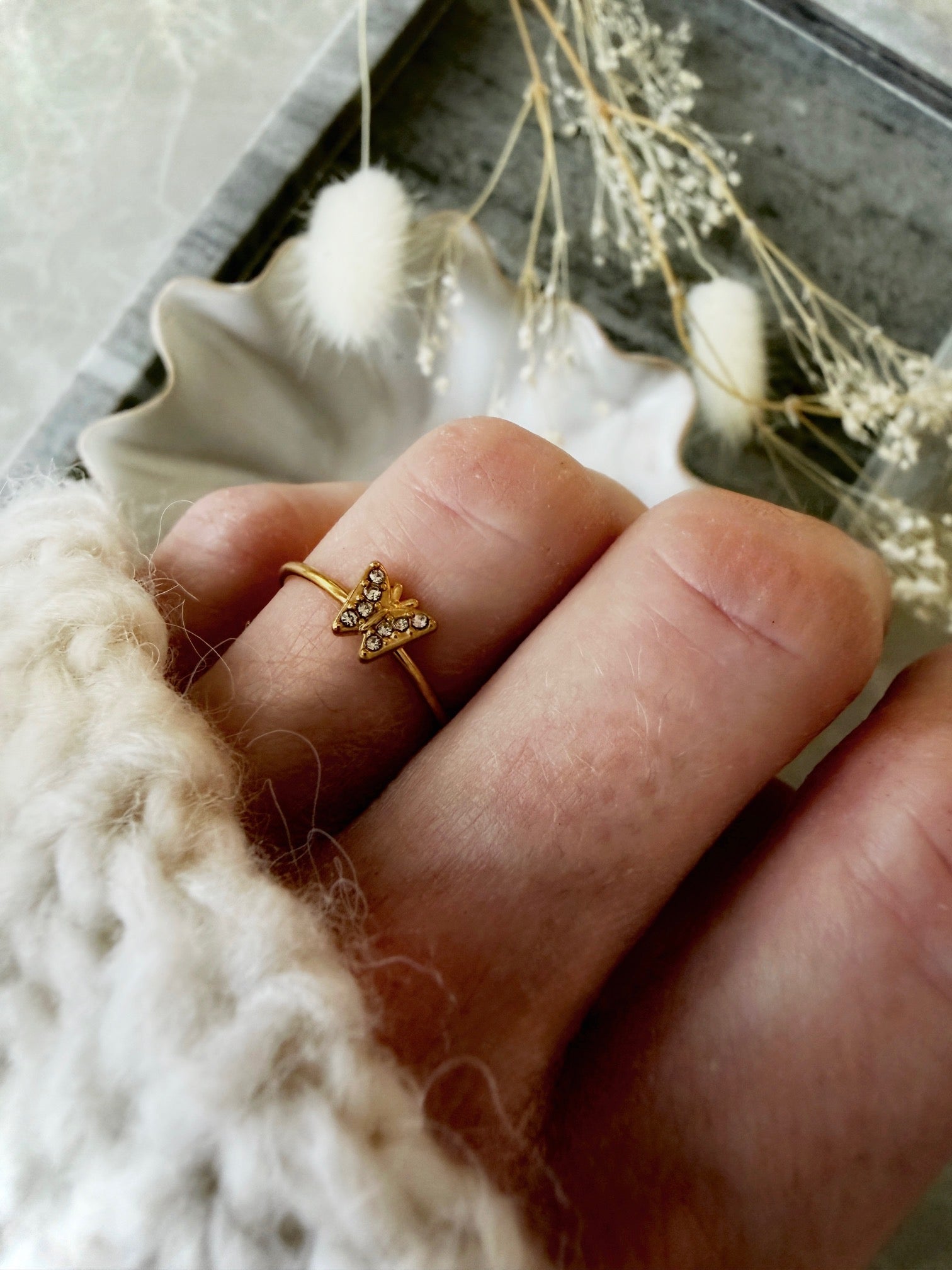 Ring "Butterfly Glow"