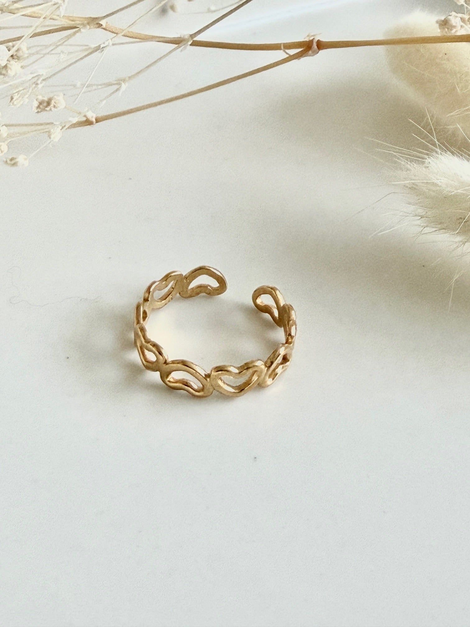 Ring "Heart Link"
