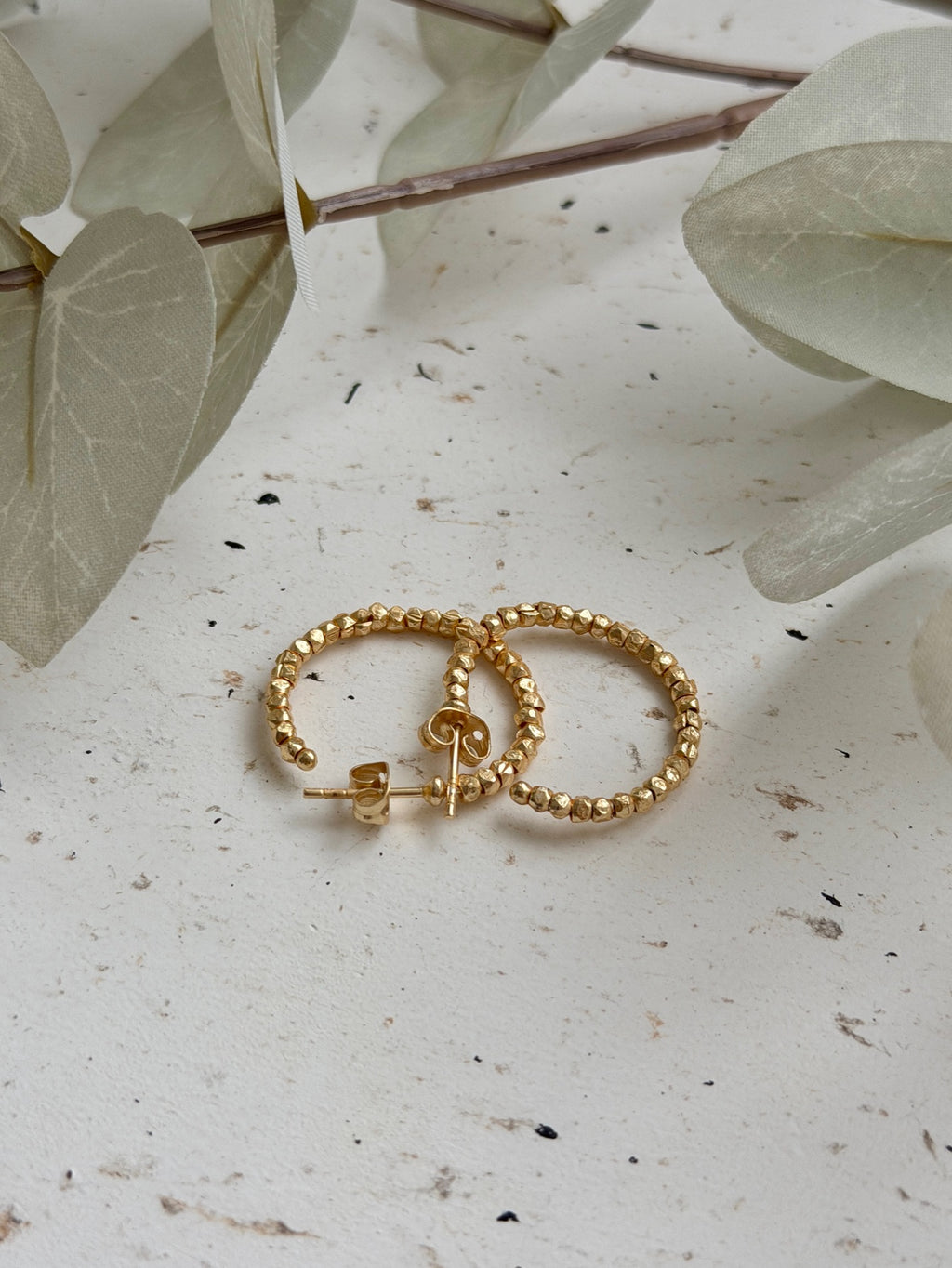 Ohrringe „Golden Pebbles“