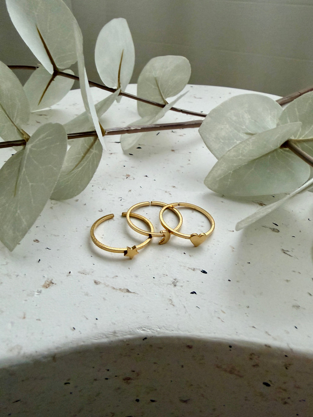 Ring-Set „Celestial Trio“