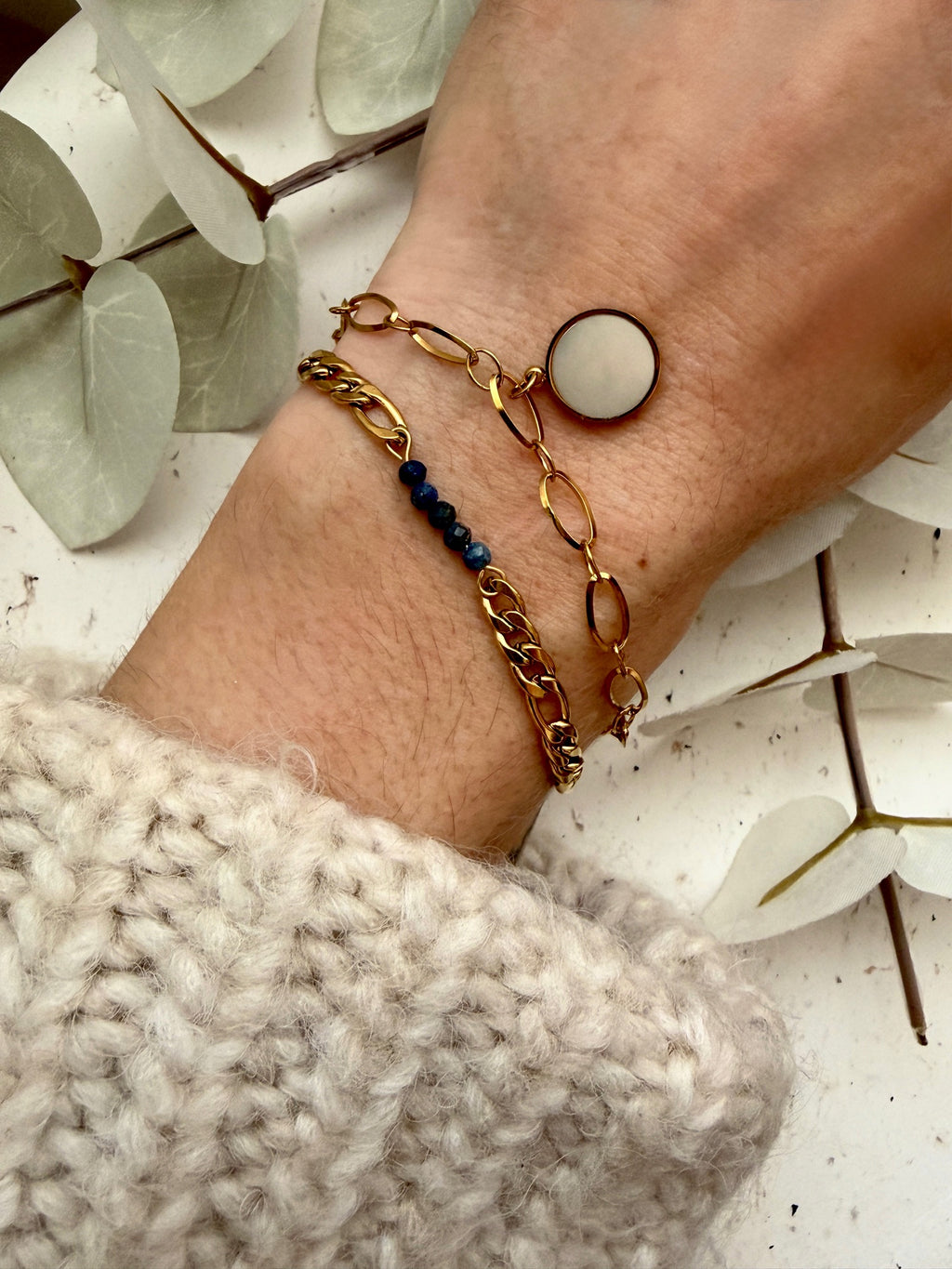 Armband „Moon Drop Blue“