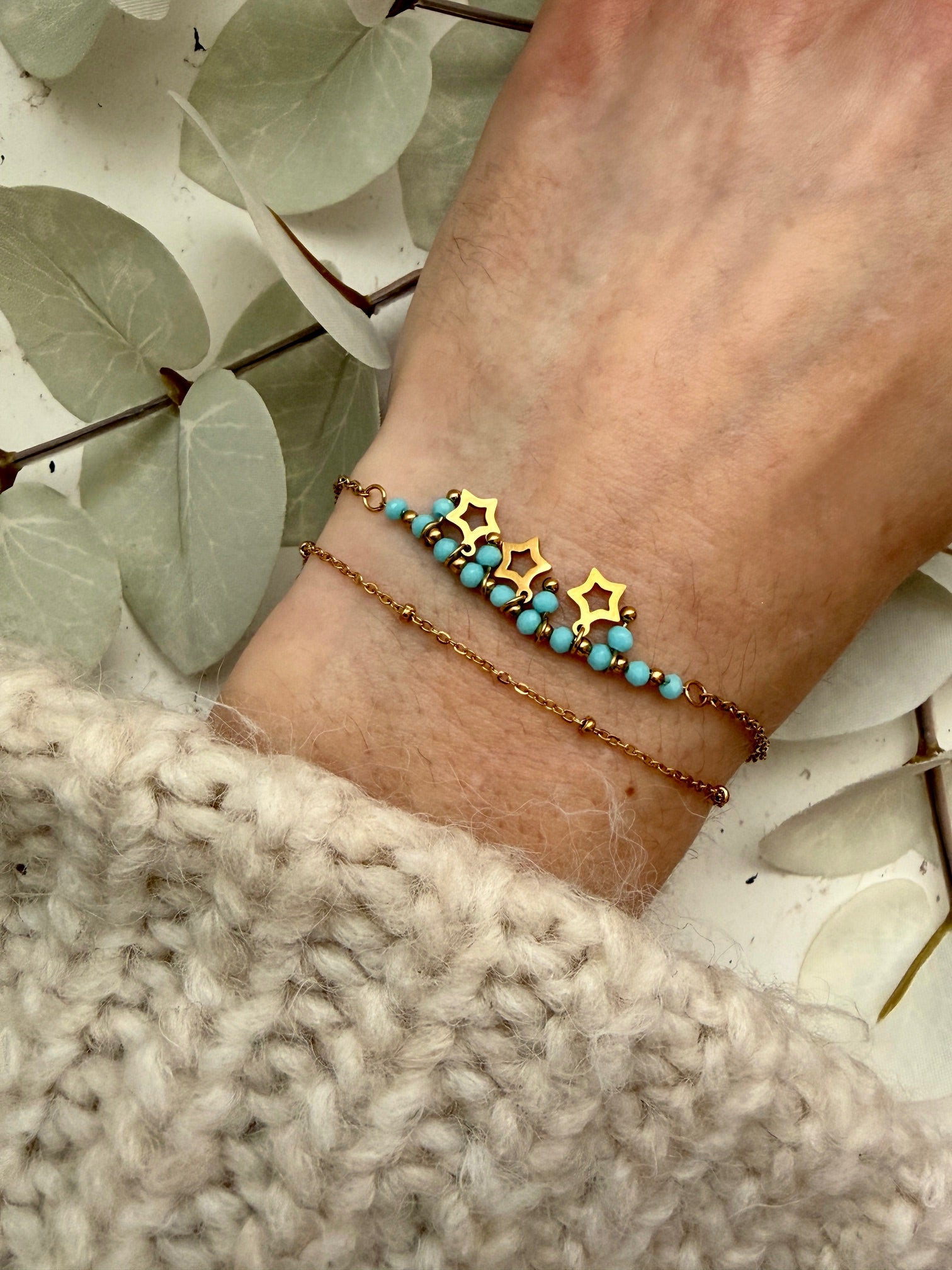 Armband „Star Light Blue“