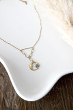 Halskette “Moon & Sun Aura”