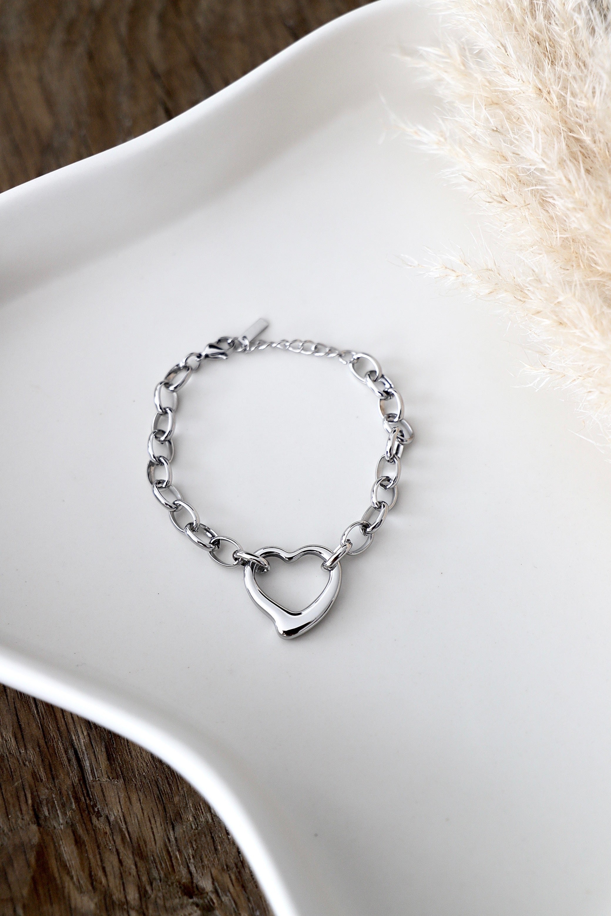 Armband “Bold Heart Silver