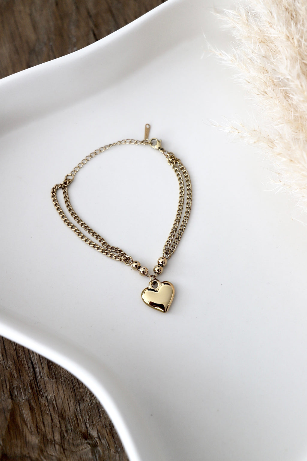 Armband “Triple Heart Shine”