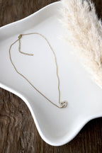 Halskette “Sparkling Heart Line”