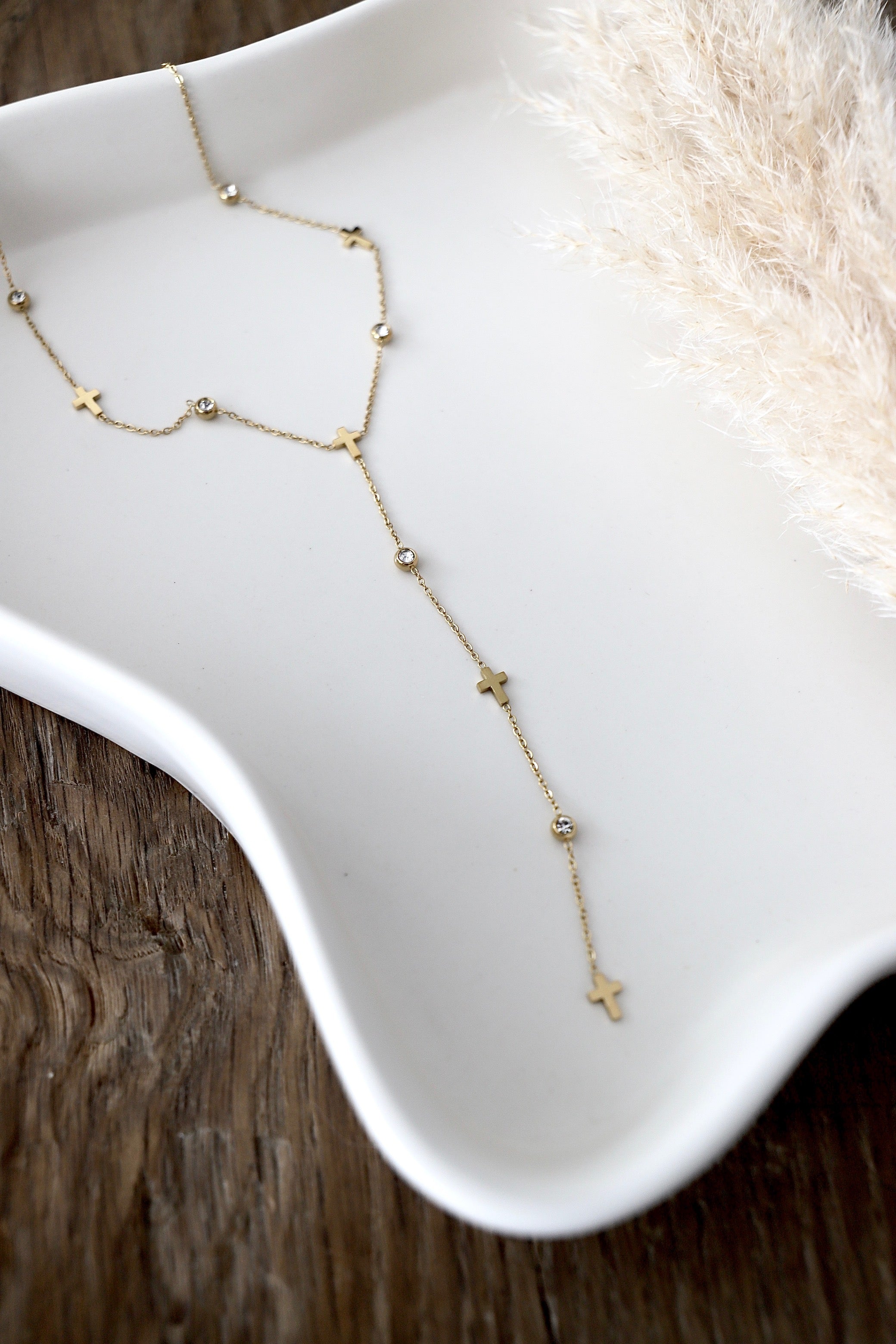 Halskette “Sacred Glow Y-Necklace”