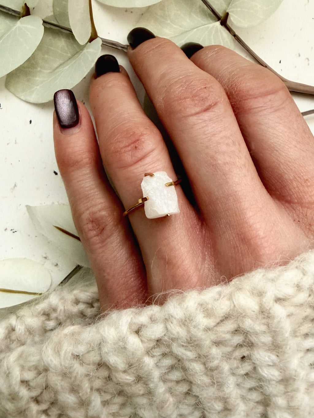Ring „Raw Soul“ – Weiss
