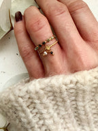 Ring „Stardust Earth“ – Grün
