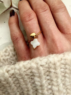 Ring „Cross Light“ – Perlmutt