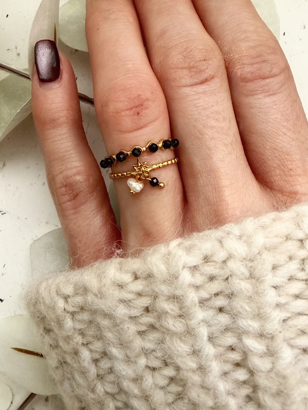 Ring „Stardust Noir“