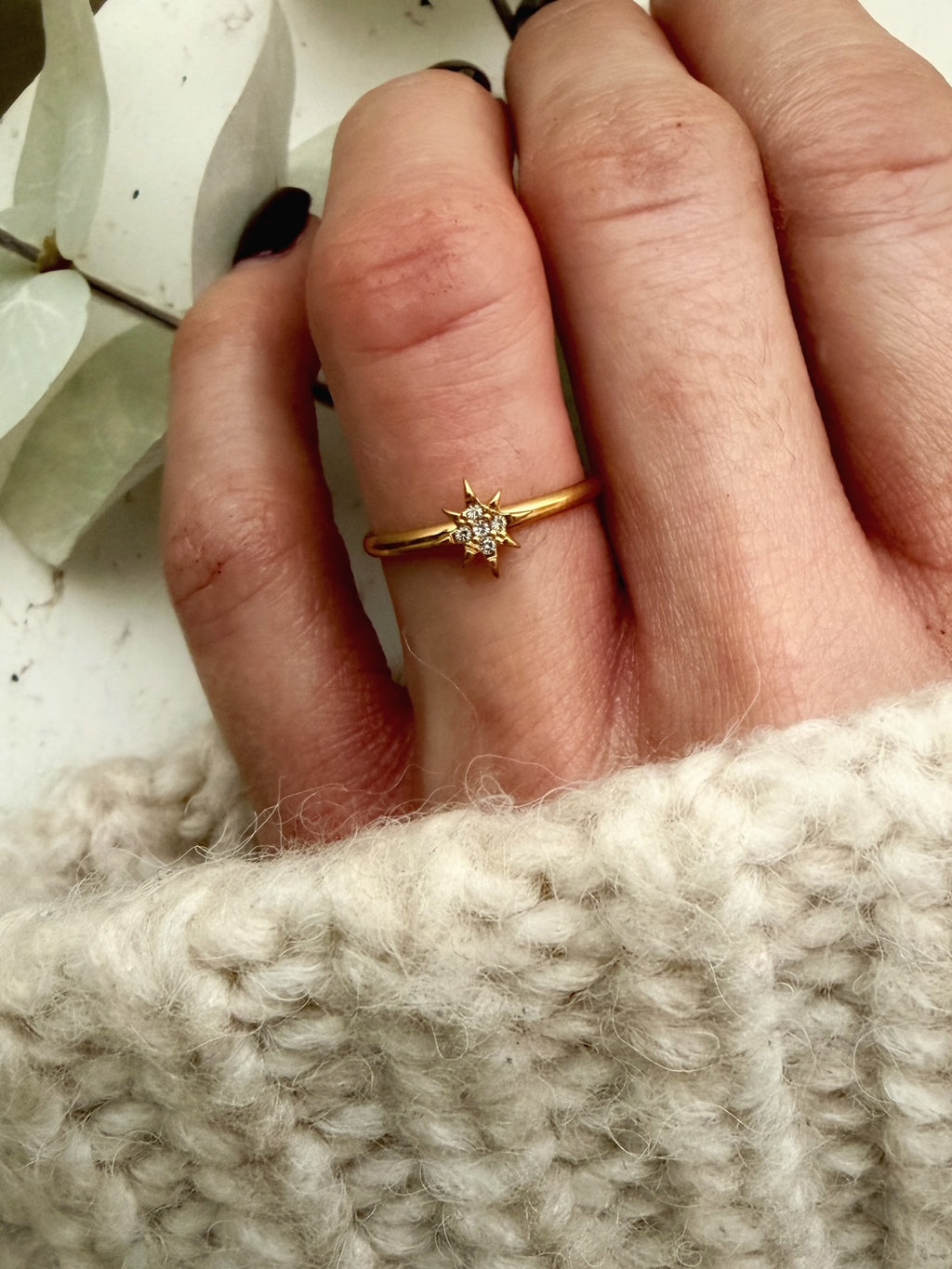 Ring „North Star“ – Gold