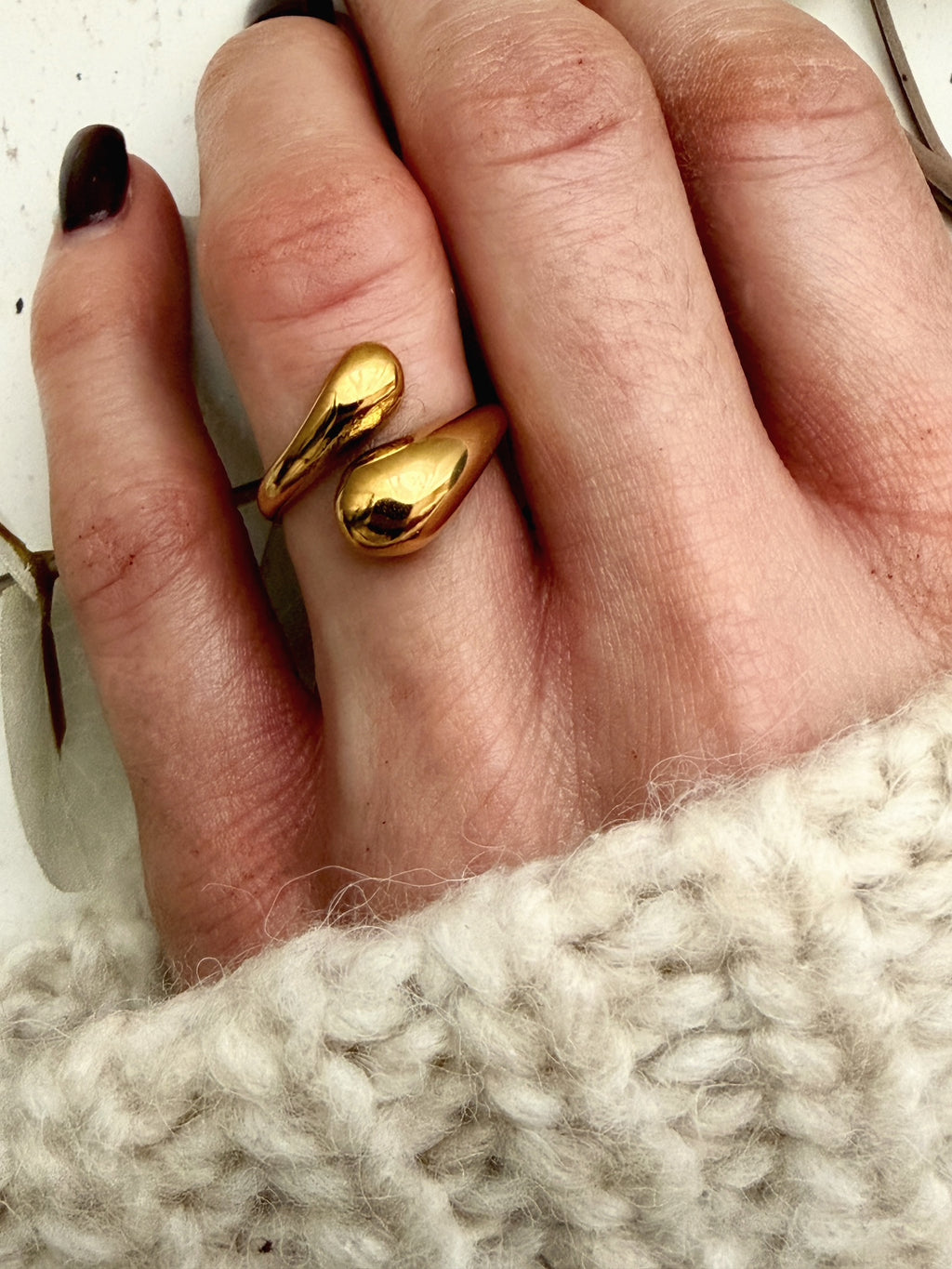 Ring „Liquid Flow“