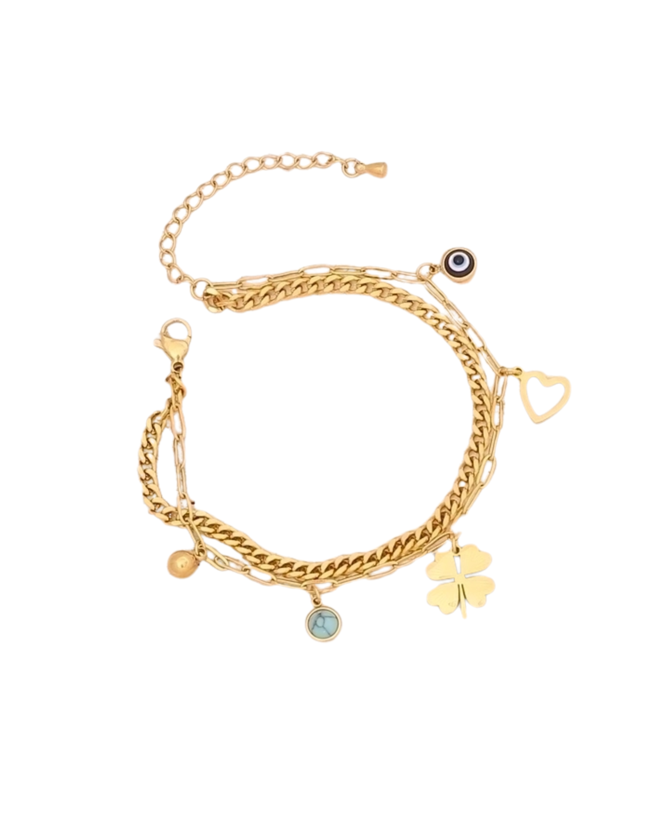 Armband „Lucky Layers Gold“